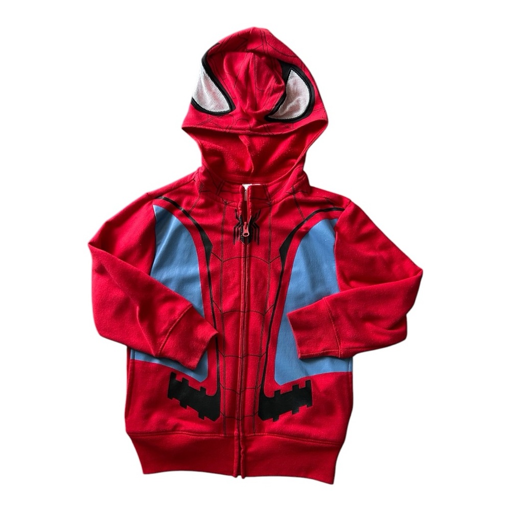 Marvel Red Spider-Themed Hoodie